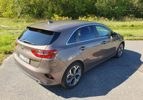 Kia Ceed cena 68000 przebieg: 40000, rok produkcji 2018 z Łódź małe 631